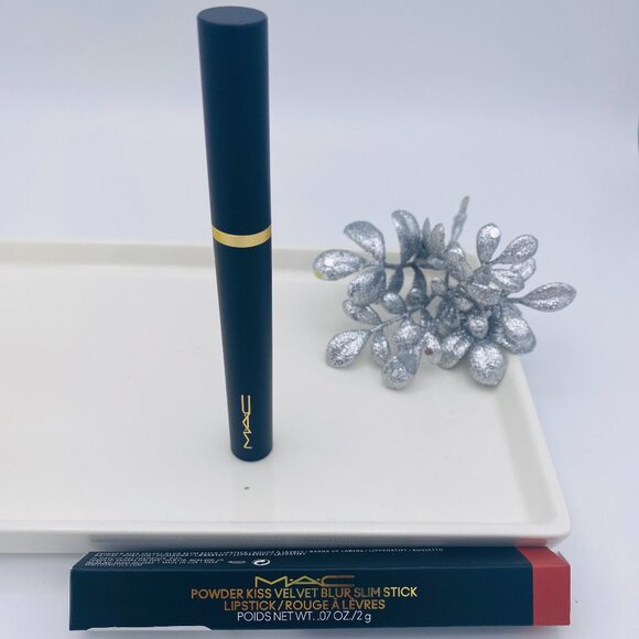 Mac Power Kiss Velvet Blur Slim Stick - Sweet Cinnamon, NEW - Full Size 2 g. - Picture 3 of 13